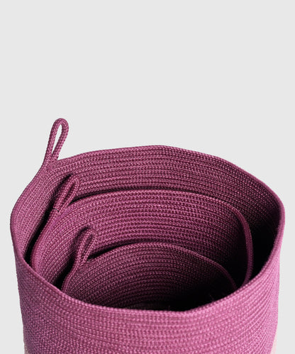 Classic 1 PC Medium Laundry Basket, Maroon| 100 % Poly Propylene
