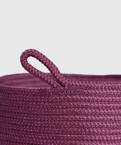 Classic 1 PC Medium Laundry Basket, Maroon| 100 % Poly Propylene