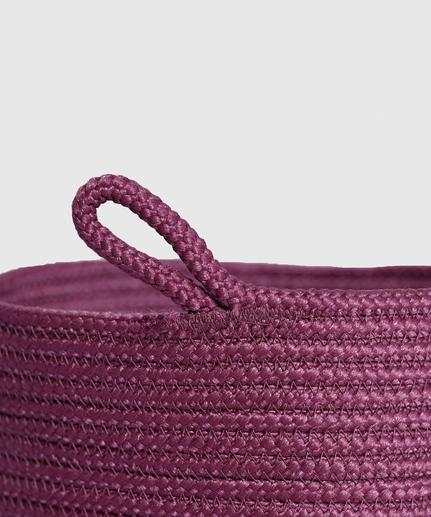 Classic Storage 1 PC Large Laundry Basket, 100 % Poly Propylene,Maroon