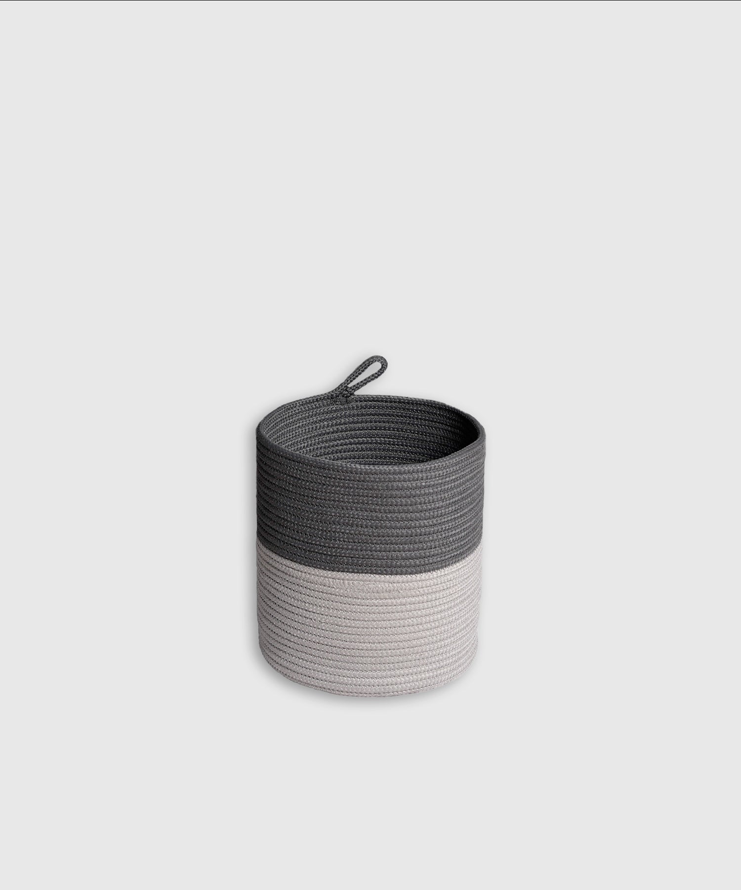 Classic 1 PC Small Laundry Basket, Charcoal| 100 % Poly Propylene