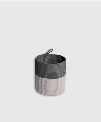 Classic 1 PC Small Laundry Basket, Charcoal| 100 % Poly Propylene