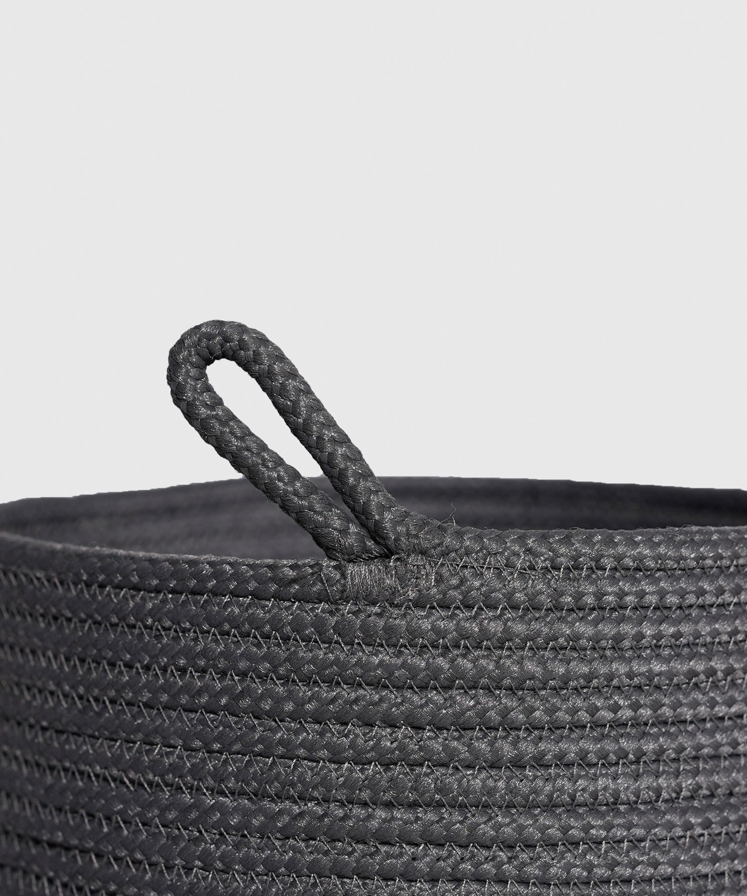 Classic 1 PC Small Laundry Basket, Charcoal| 100 % Poly Propylene