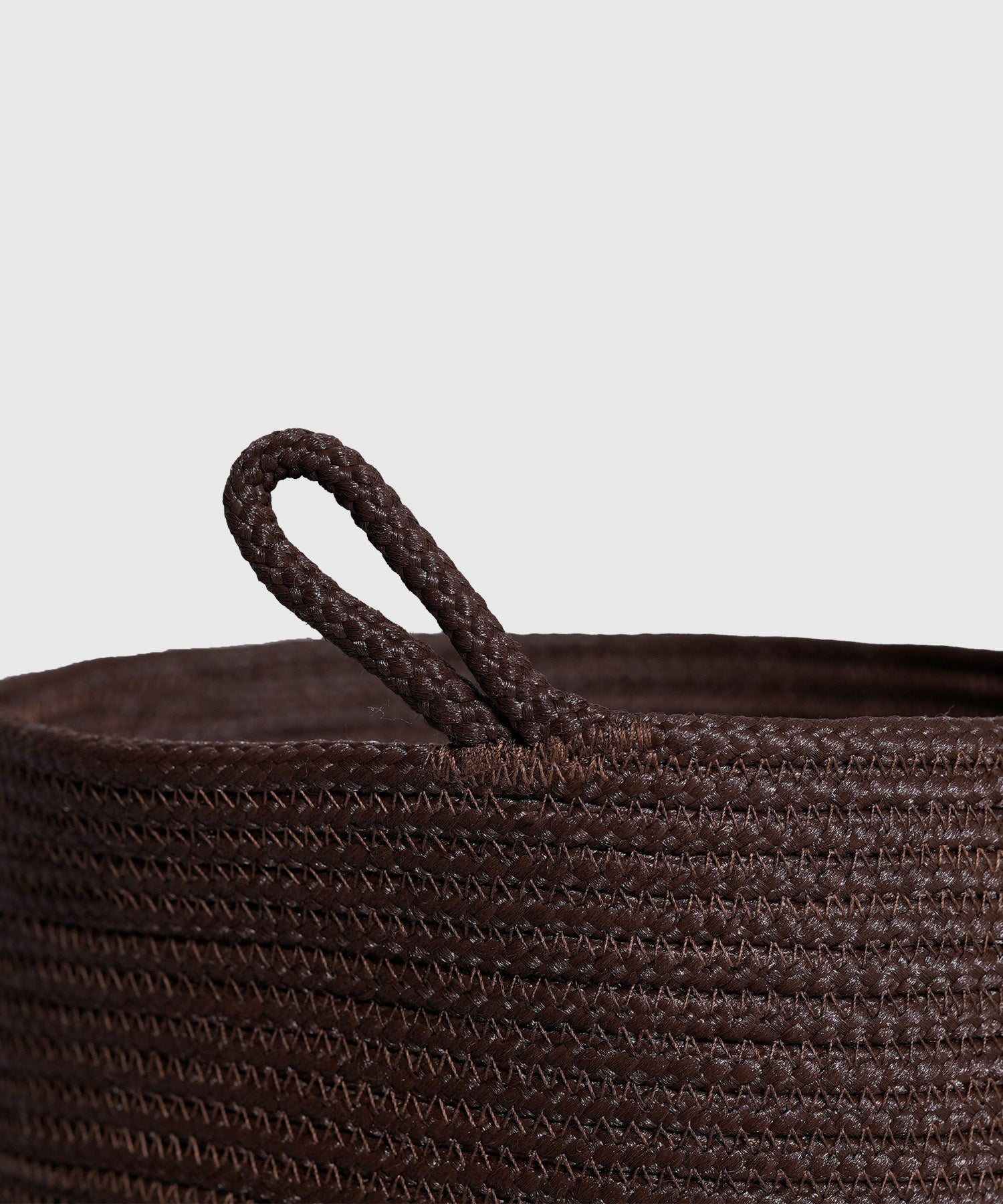 Classic 1 PC Large Laundry Basket, Brown| 100 % Poly Propylene