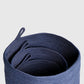 Classic Storage 1 PC Medium Laundry Basket, 100 % Poly Propylene,Blue