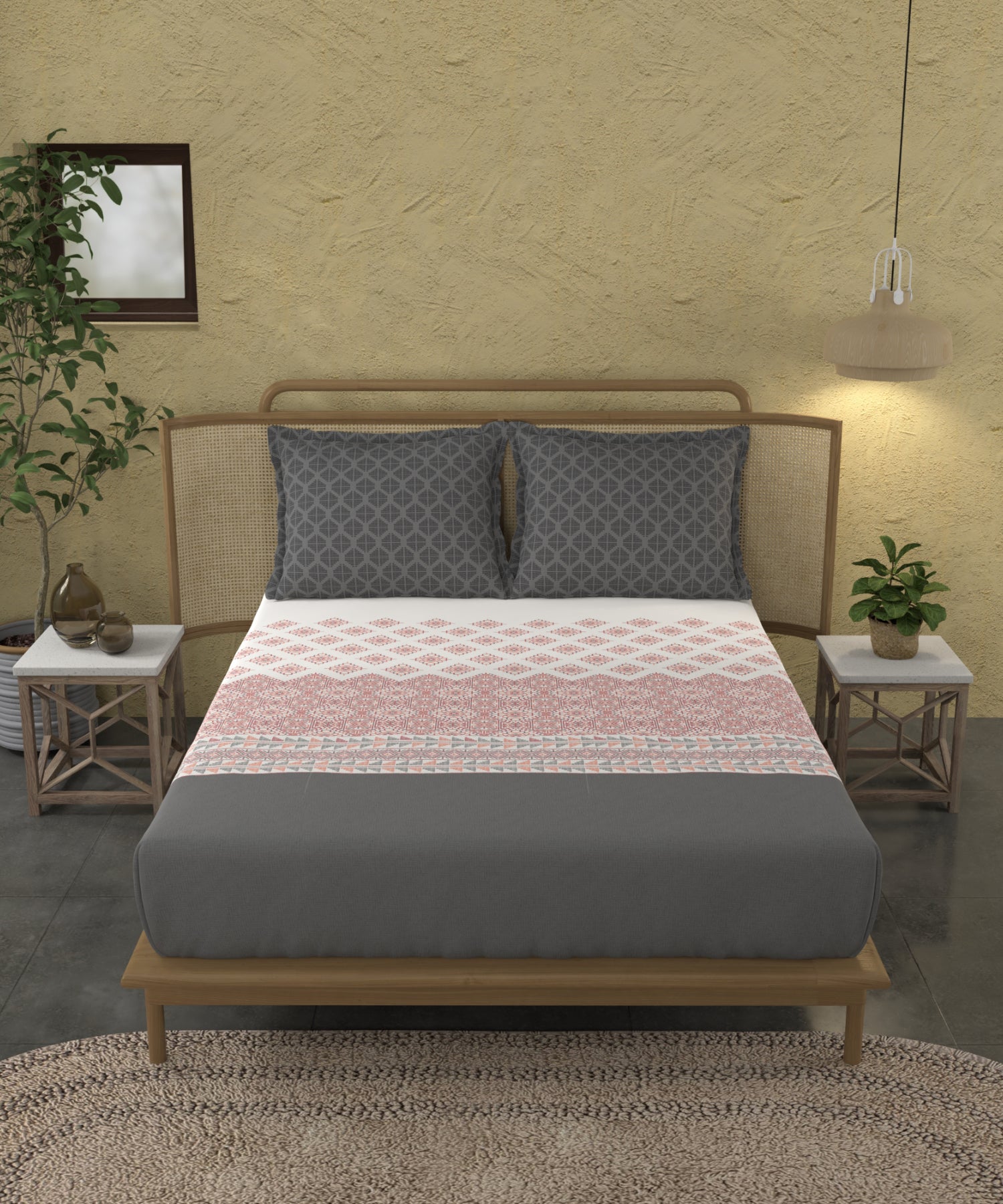 Phulkari Grey