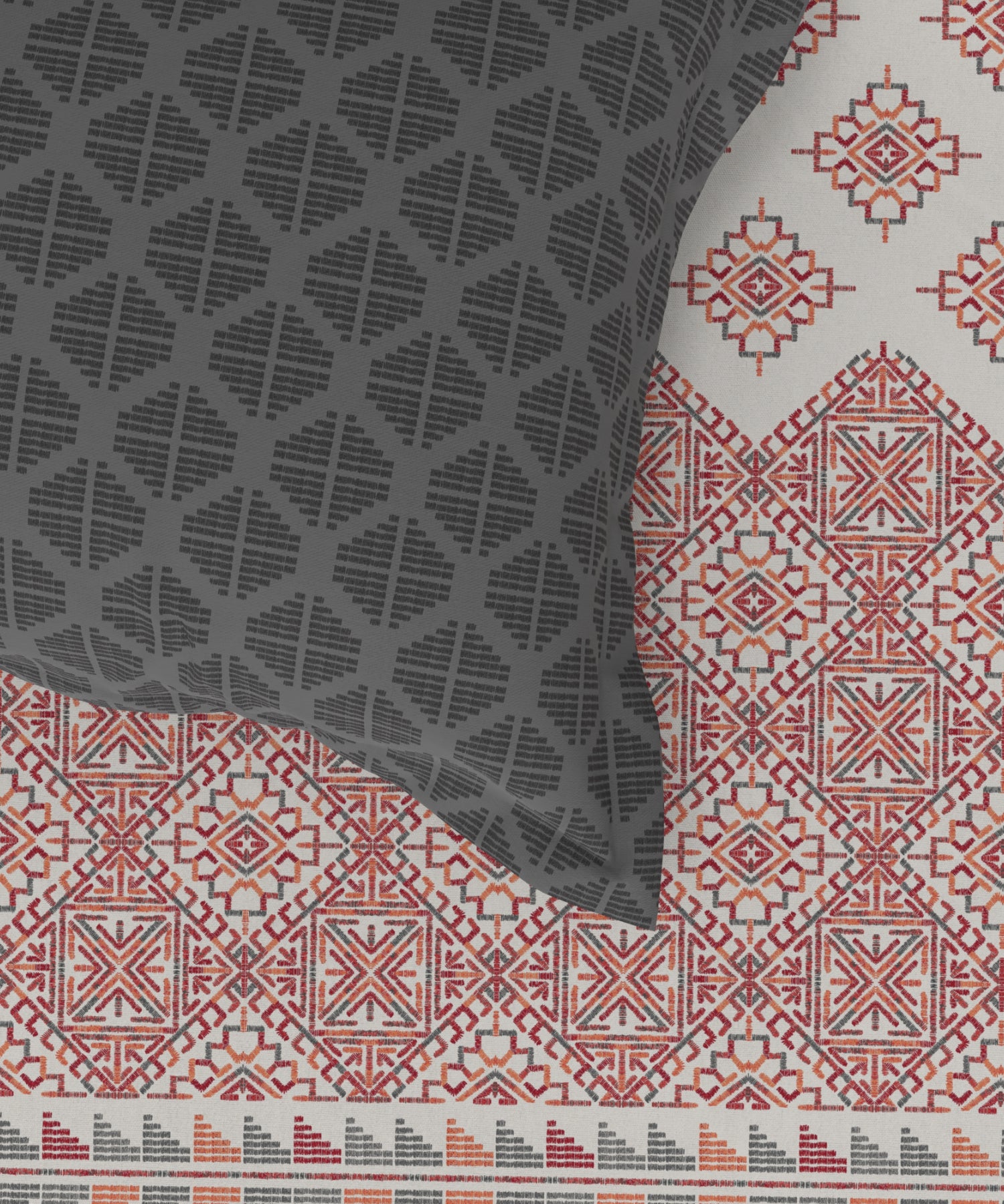 Phulkari Grey