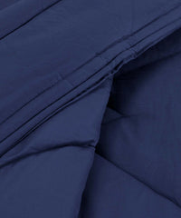 Nectarsoft Signature AC Comforter,400 Tc,  Metallic Blues