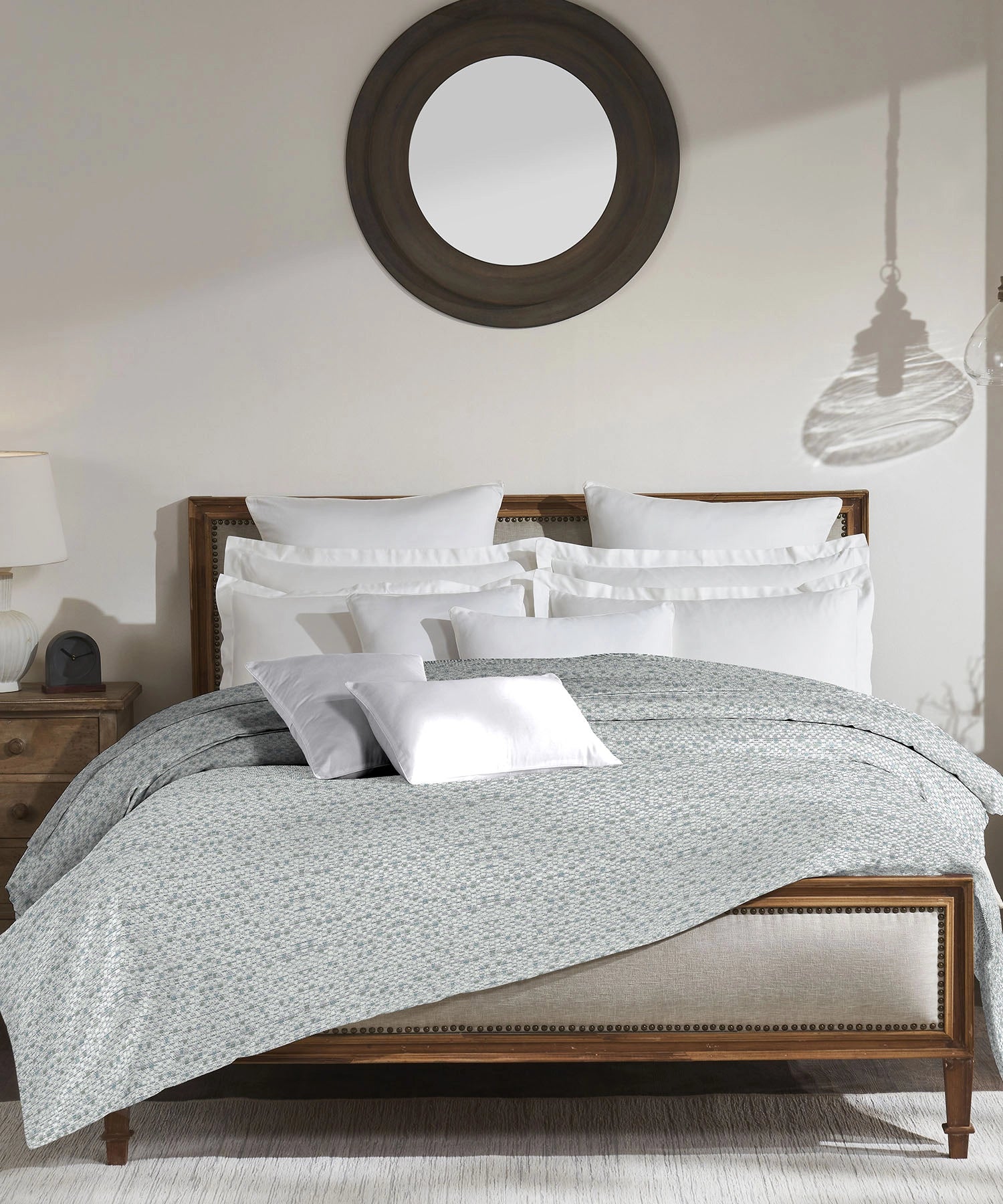 Shades Of Comfort Chiara Double Comforter, 180TC, 150 GSM, 100% Cotton, Geometric, Grey