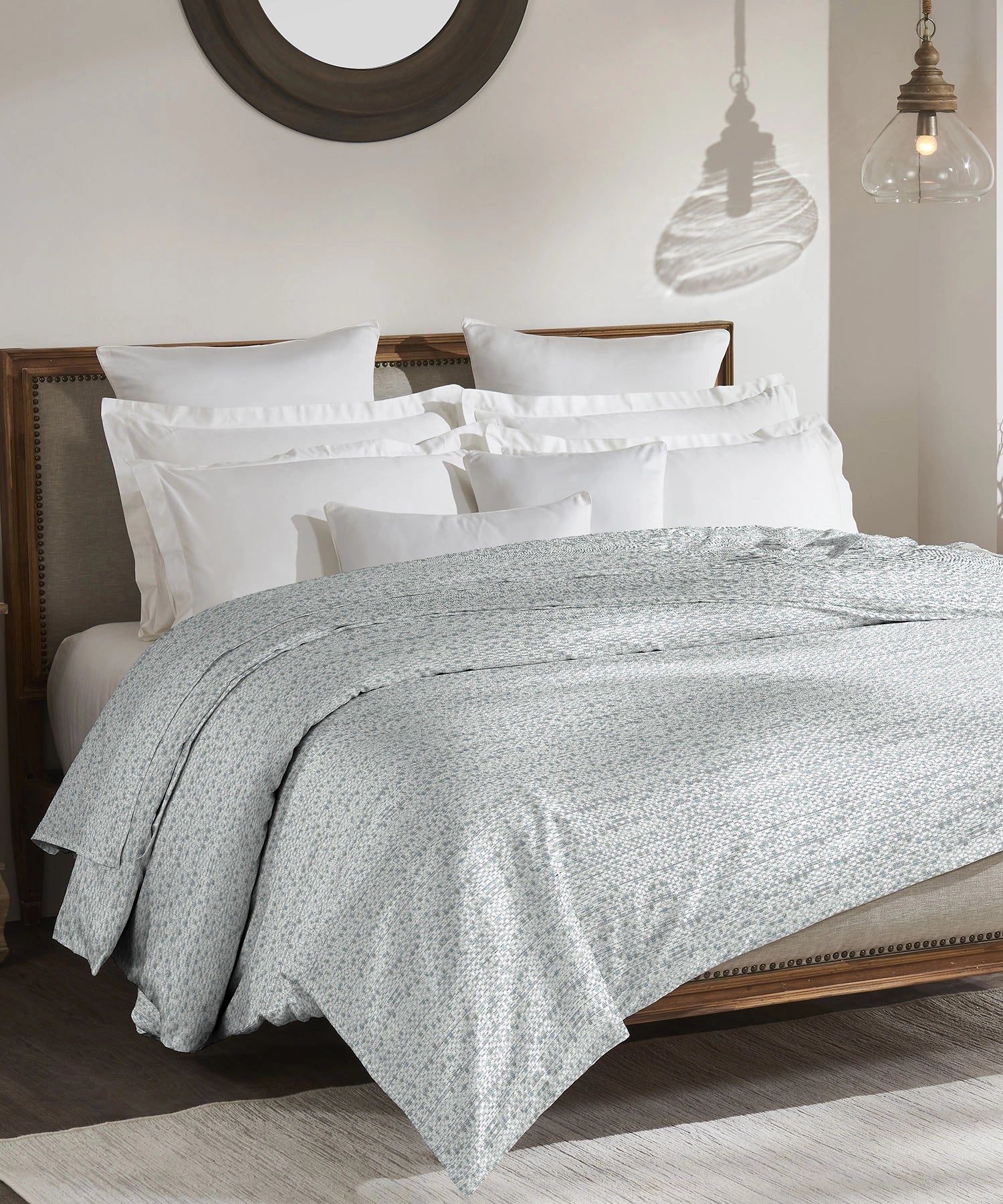Shades Of Comfort Chiara Double Comforter, 180TC, 150 GSM, 100% Cotton, Geometric, Grey