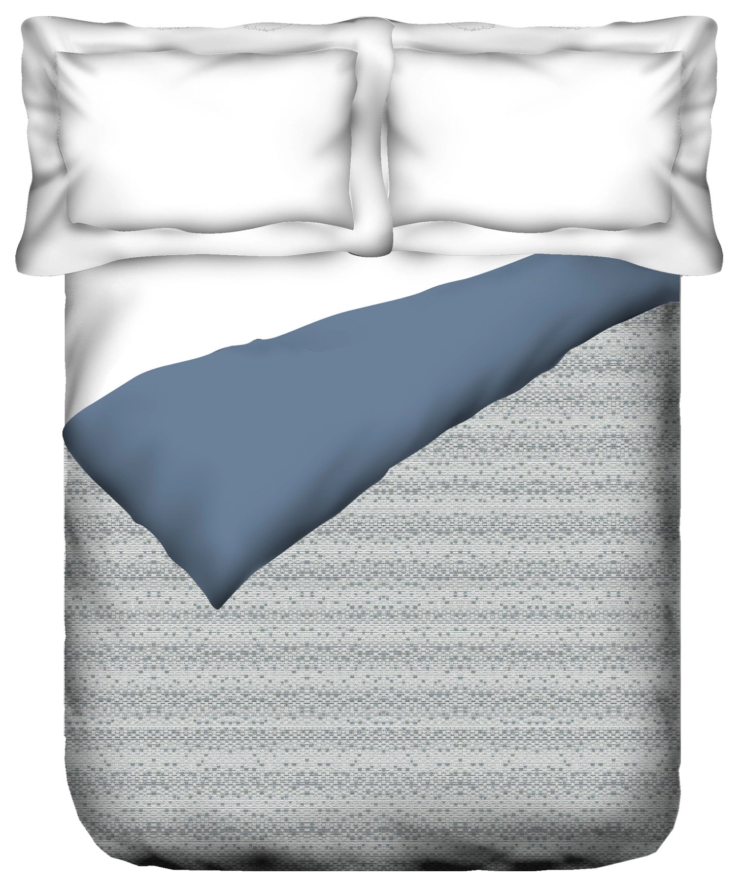 Shades Of Comfort Chiara Double Comforter, 180TC, 150 GSM, 100% Cotton, Geometric, Grey