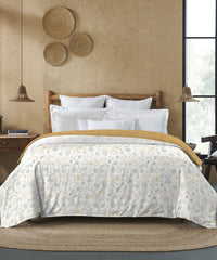 Sanskriti Double AC Blanket/Comforter, Kantha Sage|144 TC-150 GSM Cotton