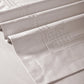 Nectorsoft Luxe Living Solid King Bedsheet Set, Windsor, Powder Puff|300 TC Cotton| 2 Pillow Cover