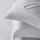 Nectarsoft Luxe Living Solid King Bedsheet Set, Windsor, Silver Cloud|300 TC Cotton| 2 Pillow Cover