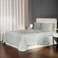 Nectarsoft Luxe Living Solid King Bedsheet ,300 TC ,100% Cotton,Renoir, Desert Sage