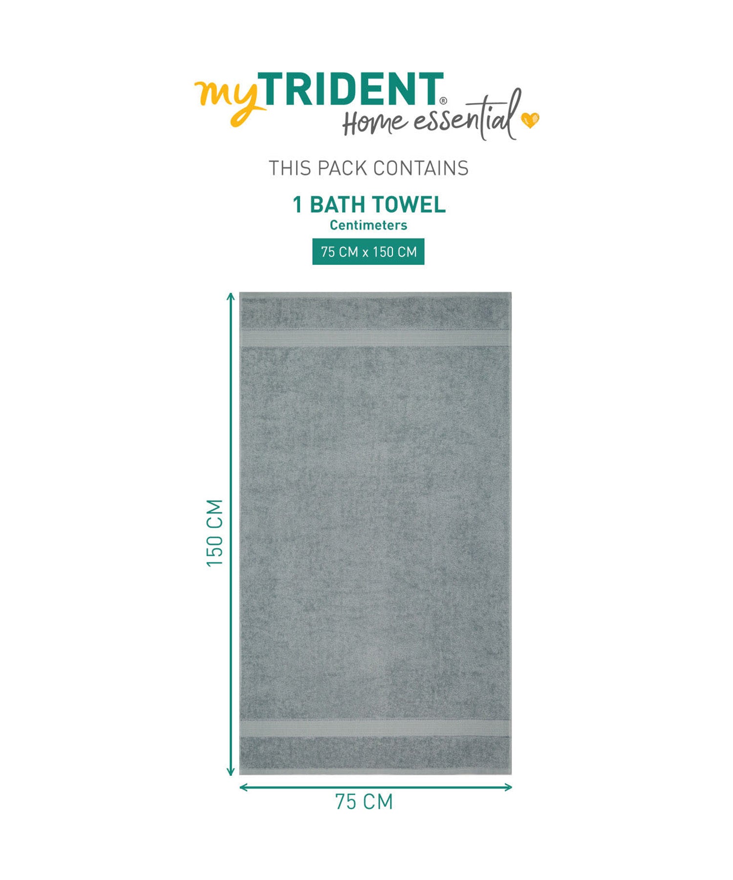 1Pc Small Bath Towel