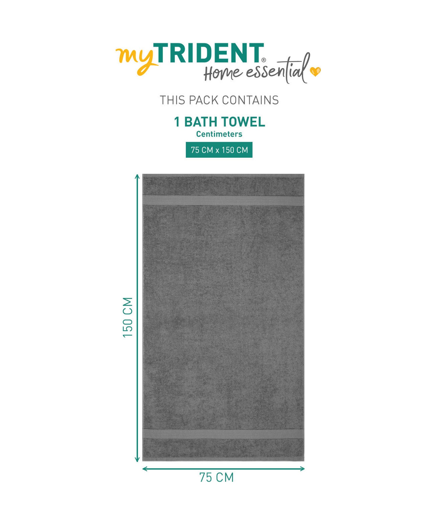 1Pc Small Bath Towel