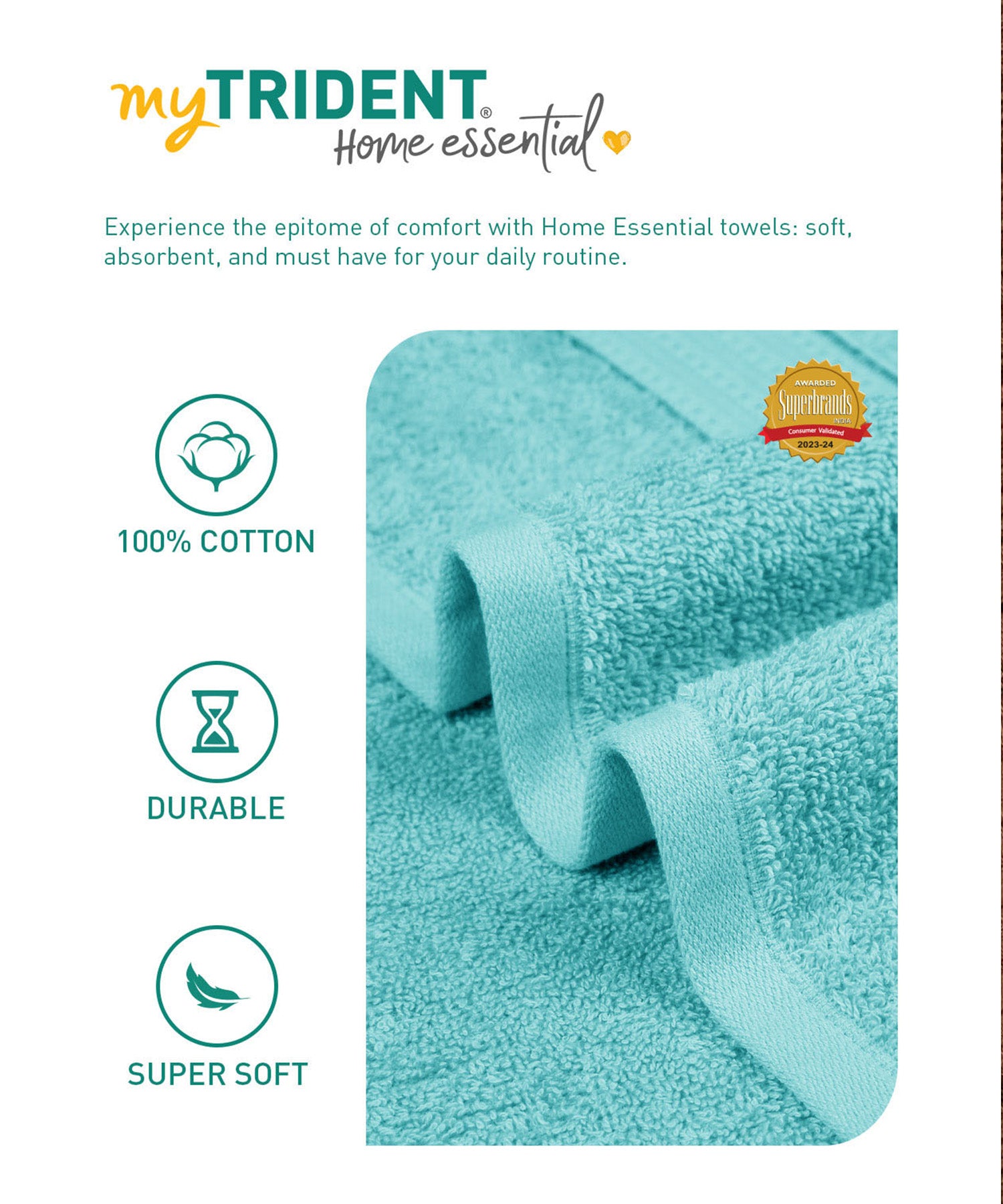 1Pc Small Bath Towel