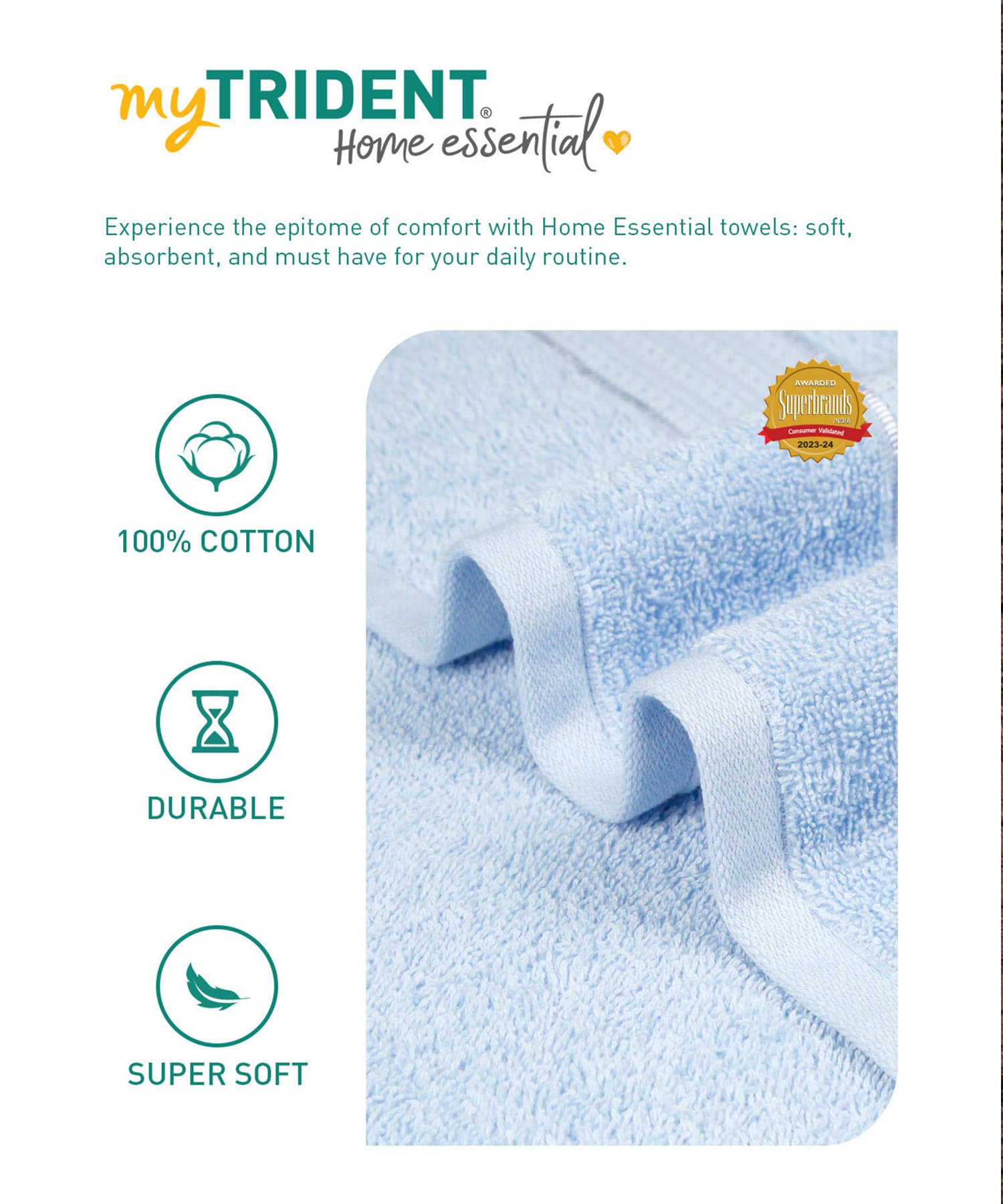 1Pc Small Bath Towel