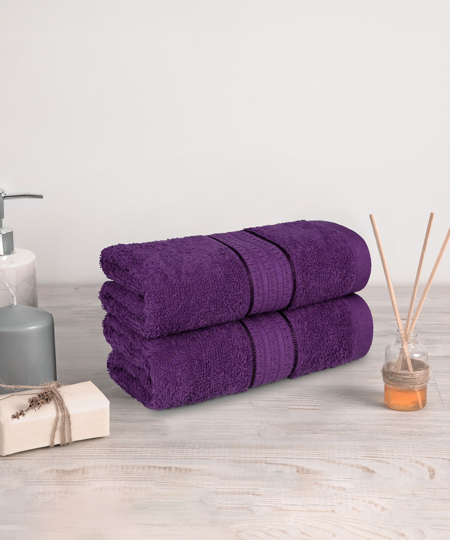 Home Essential Hand Towel,Royal Purple