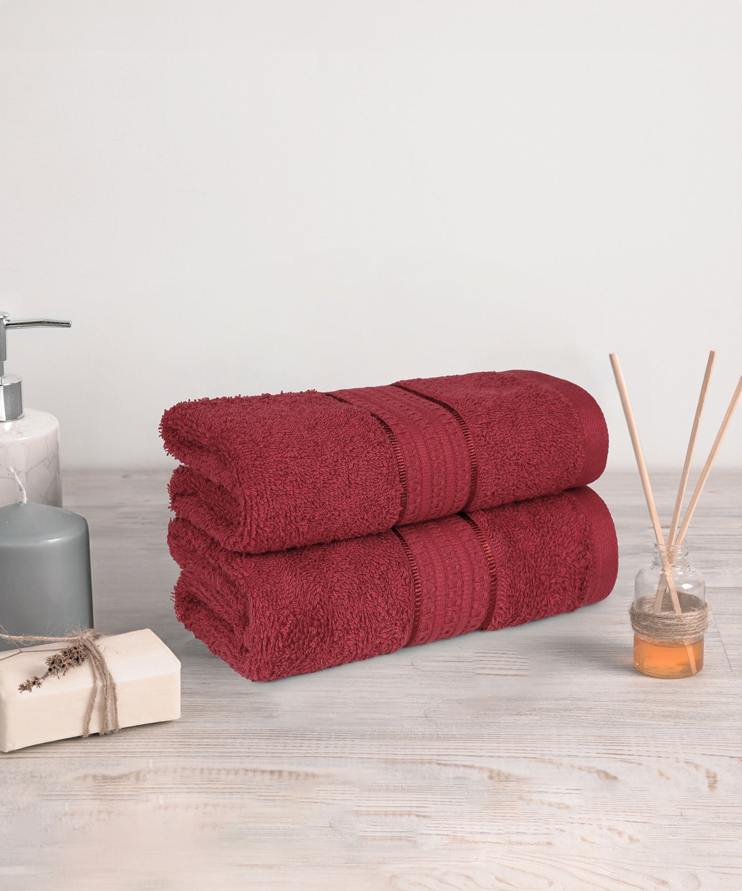 2Pc Hand Towel Set