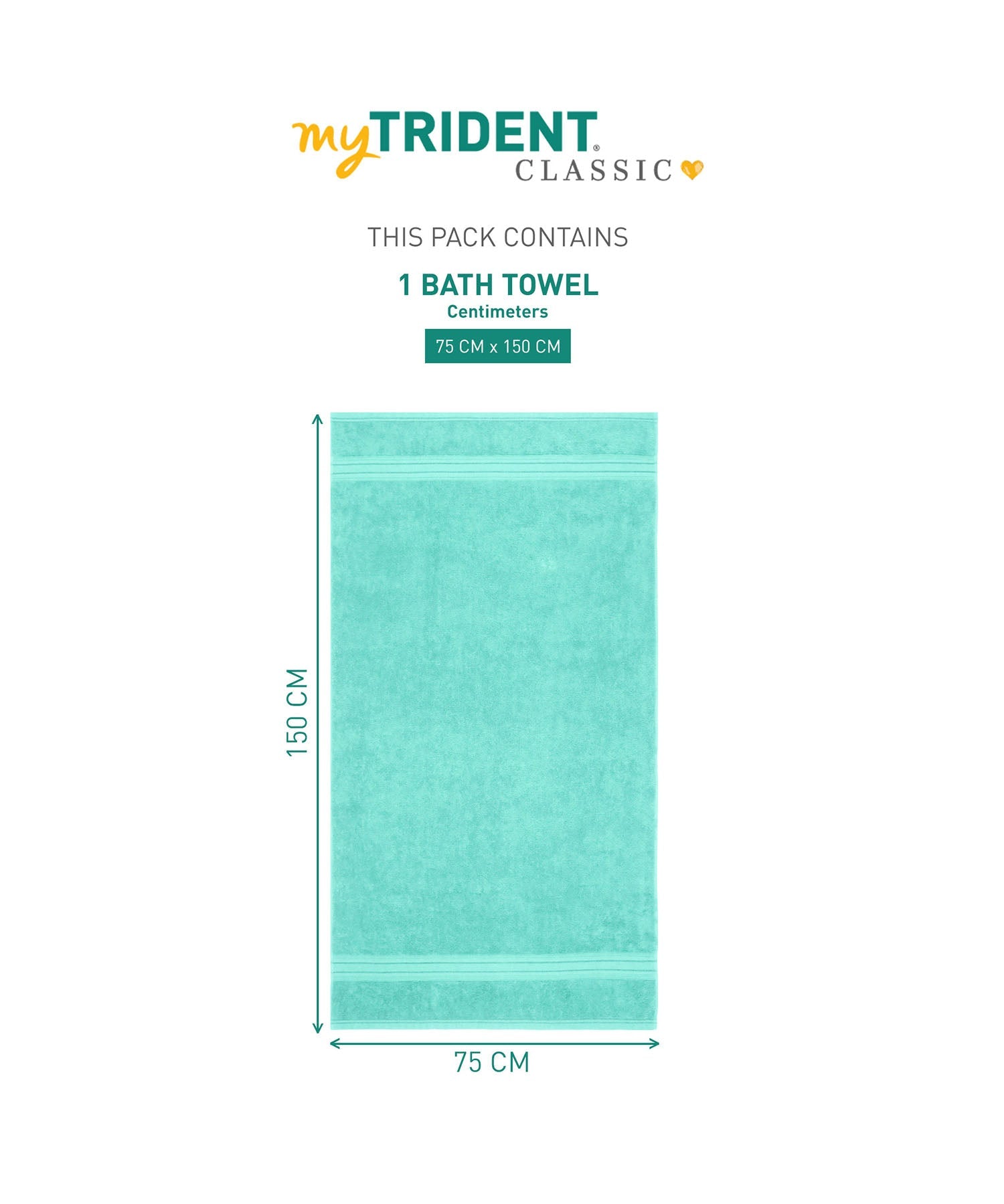 1Pc Bath Towel