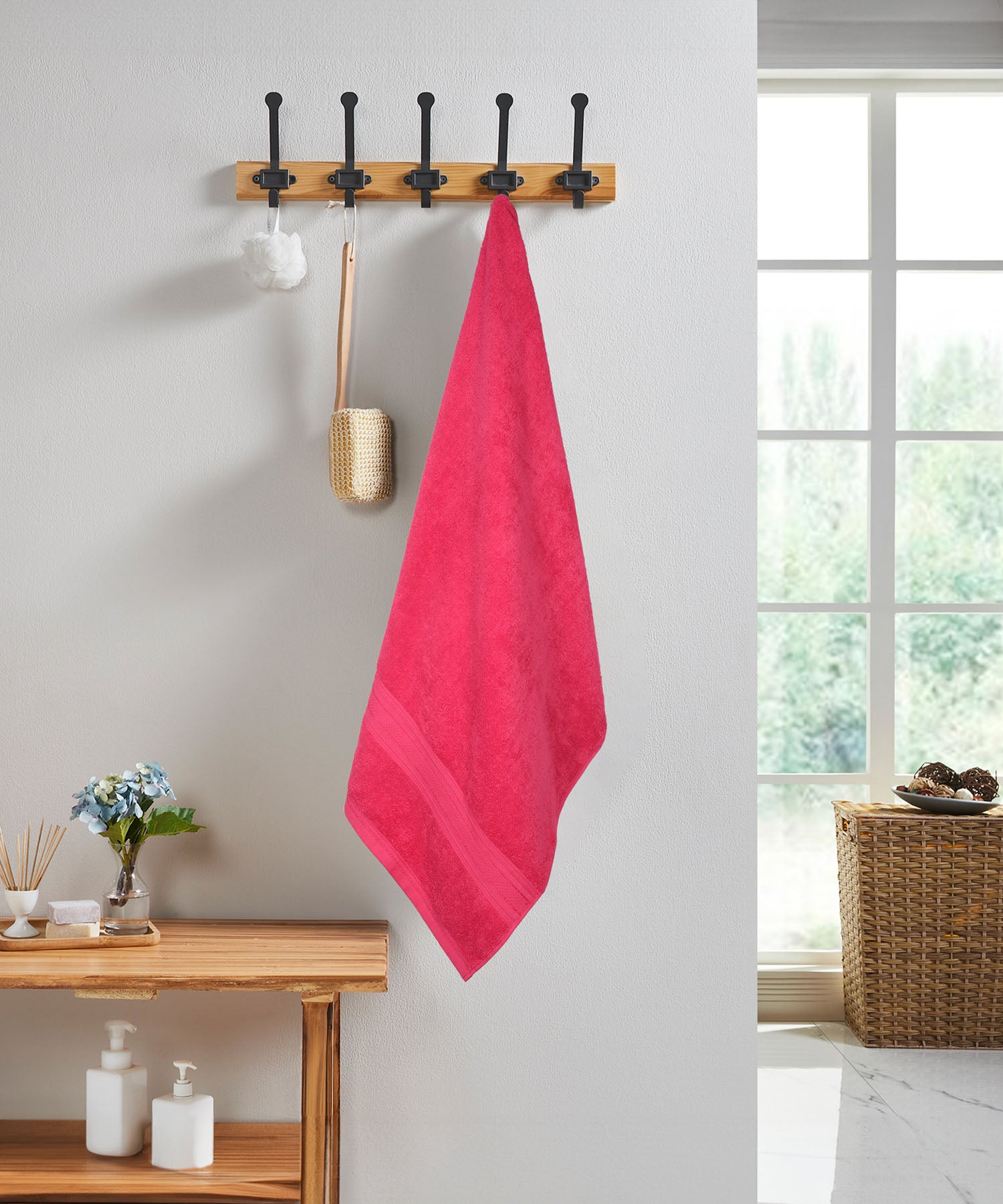 1Pc Small Bath Towel