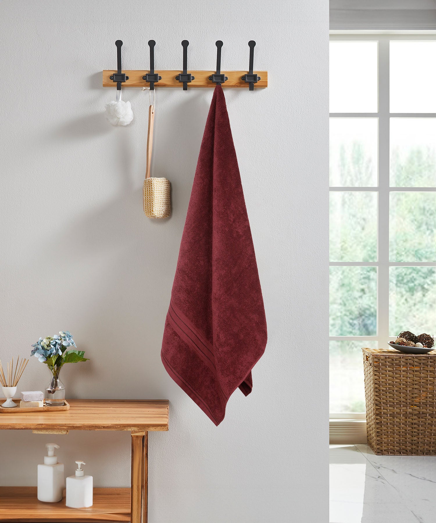 1Pc Small Bath Towel