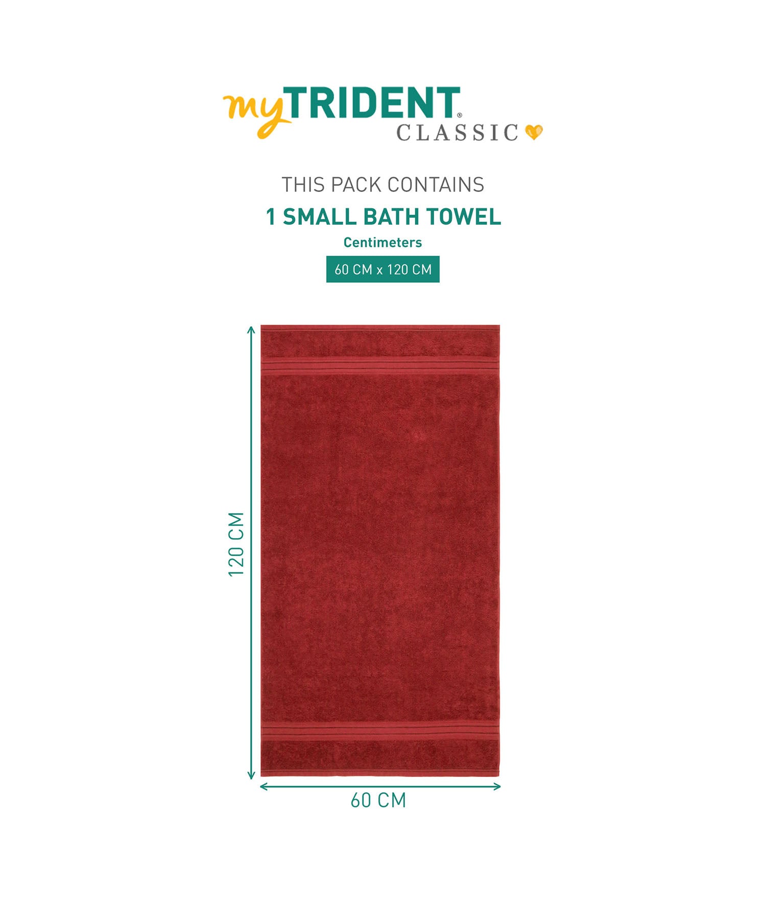 1Pc Small Bath Towel