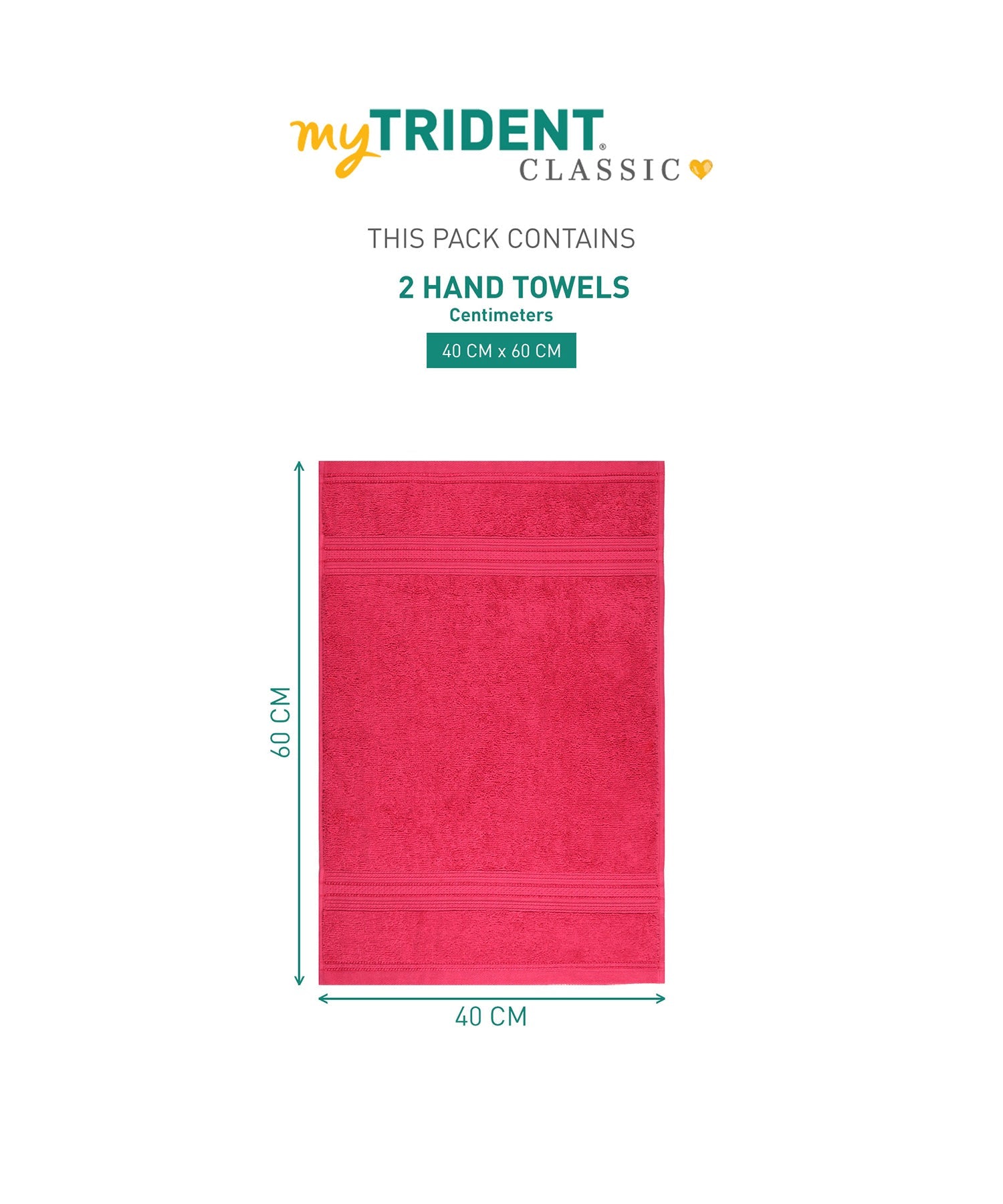 2Pc Hand Towel Set