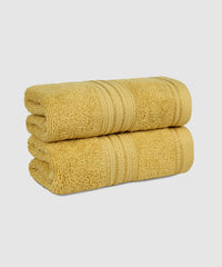 Classic 1Pc Small Hand towel, Golden Haze| 525 GSM Cotton