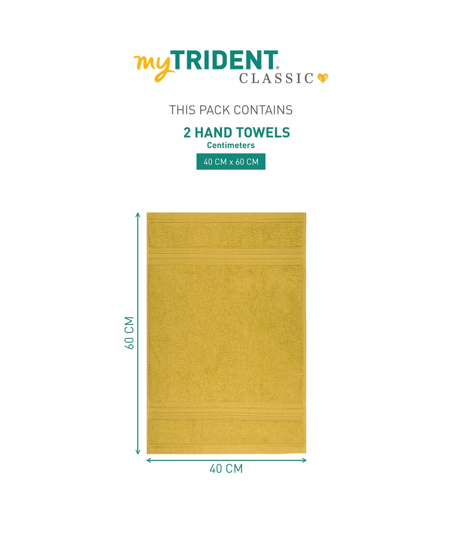 2 Pc Hand Towel