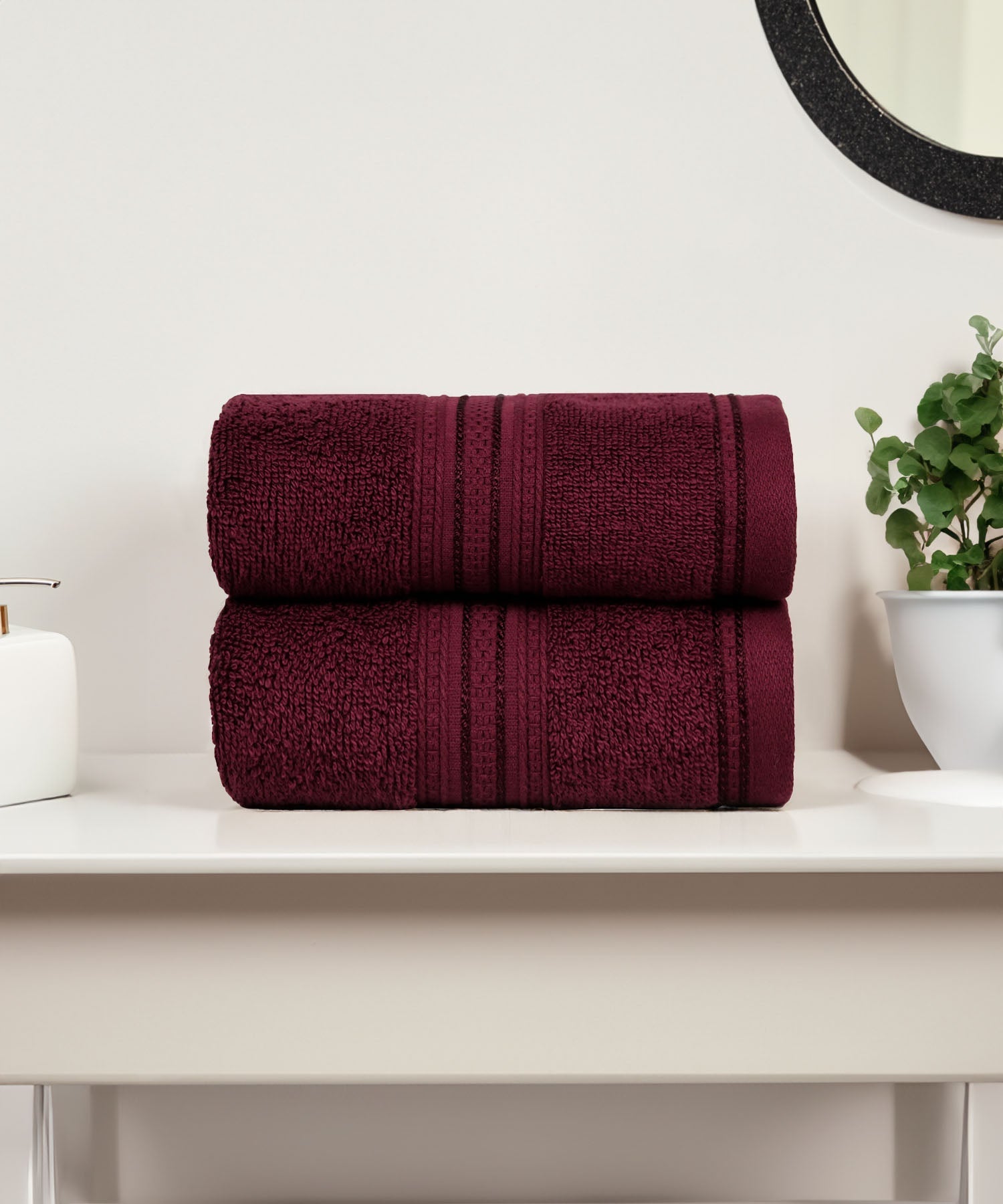 2Pc Hand Towel Set 