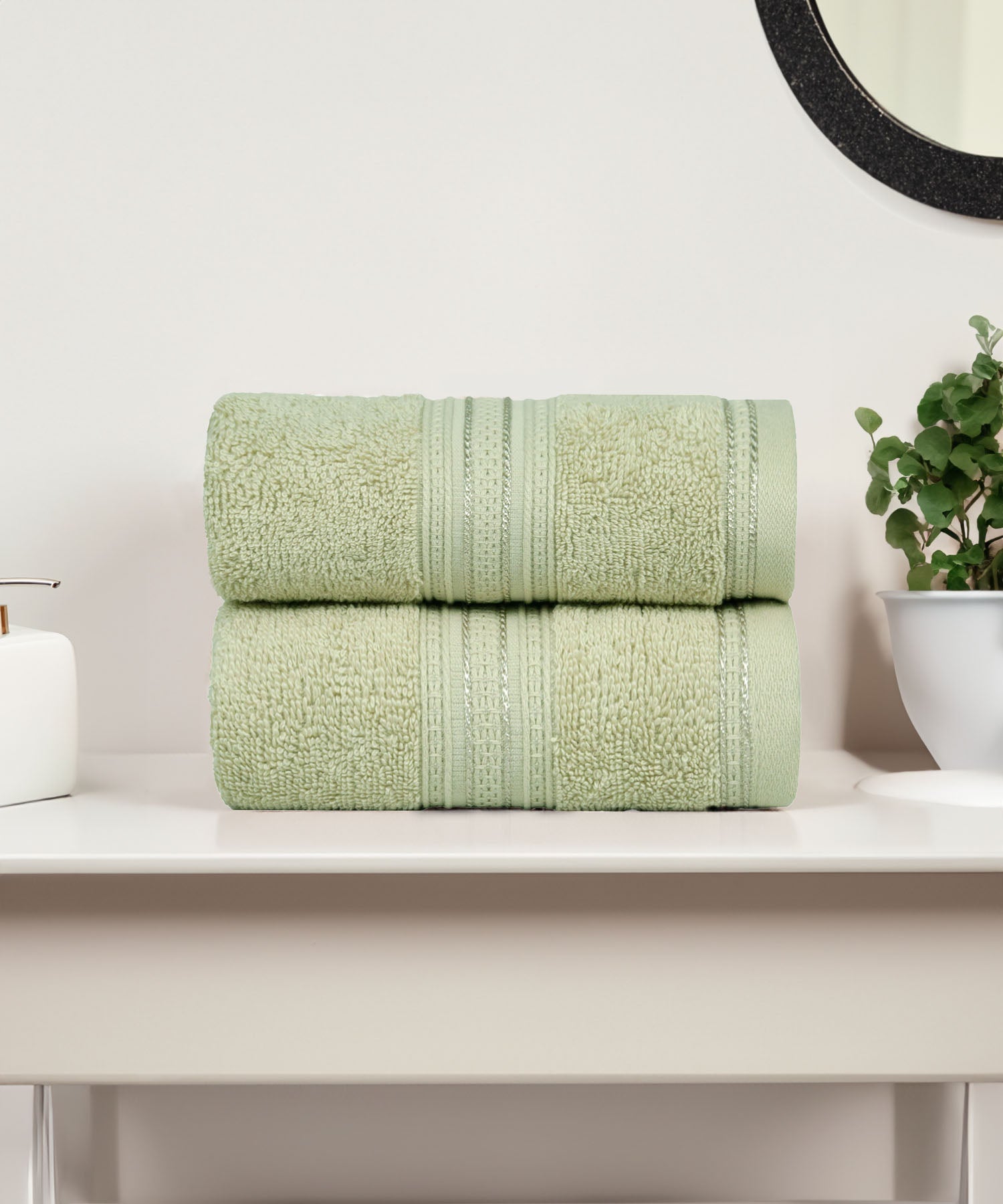 2Pc Hand Towel Set 