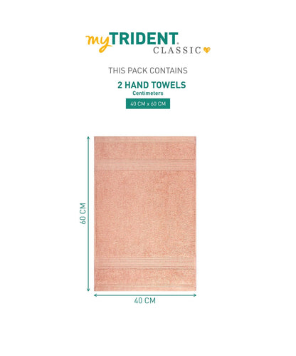 2Pc Hand Towel Set 