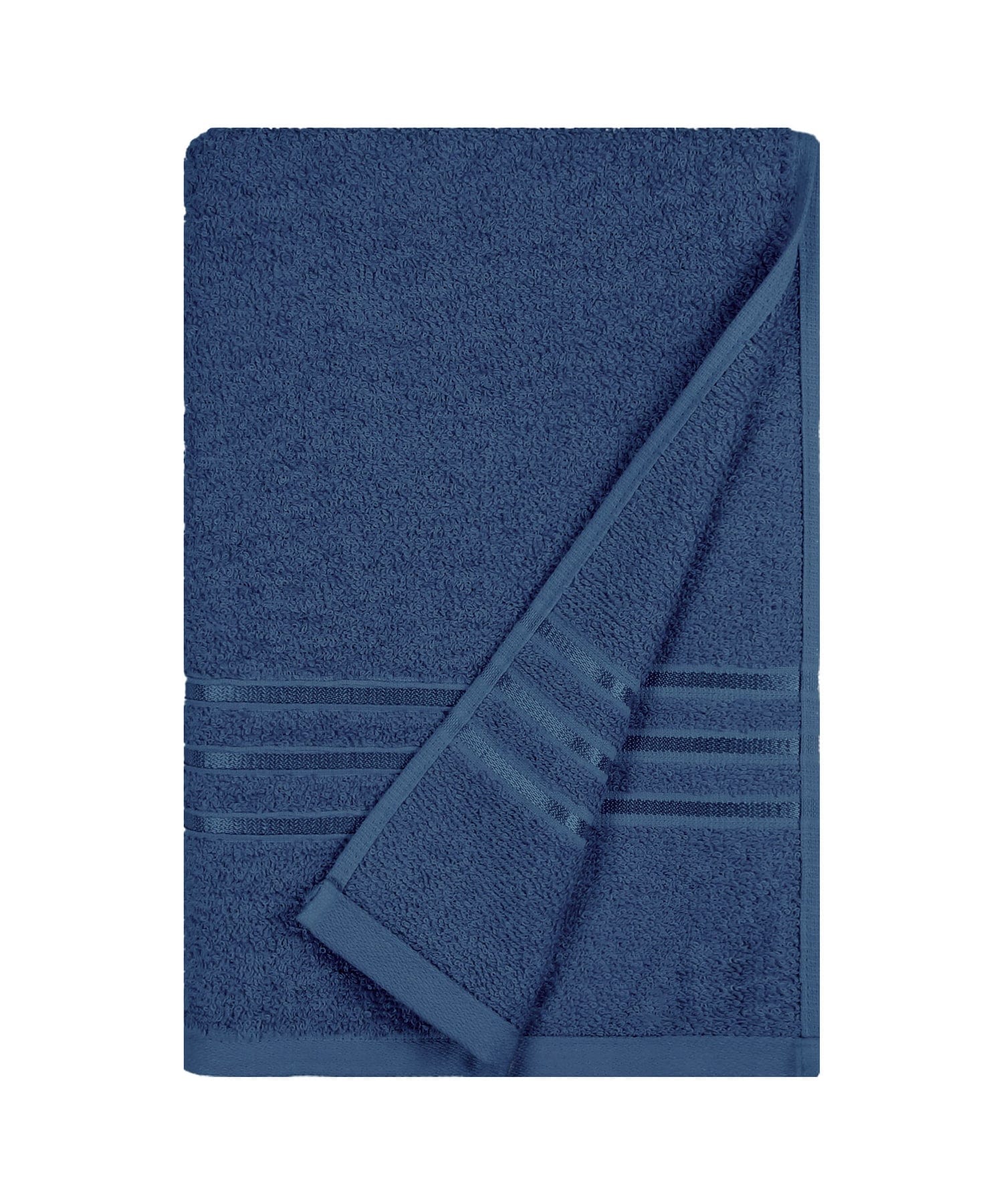 COMFORT LIVING TOWELS,100% Cotton,Quicky Dry,Light Weight, NEW NAVY