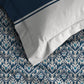 Urban Comfort Queen Bedsheet Set, Classic Audrey|144 TC Cotton|2 Pillow Covers