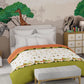 Juniors , 144 Tc, 100% Cotton ,Double Comforter, Wildlife Safari