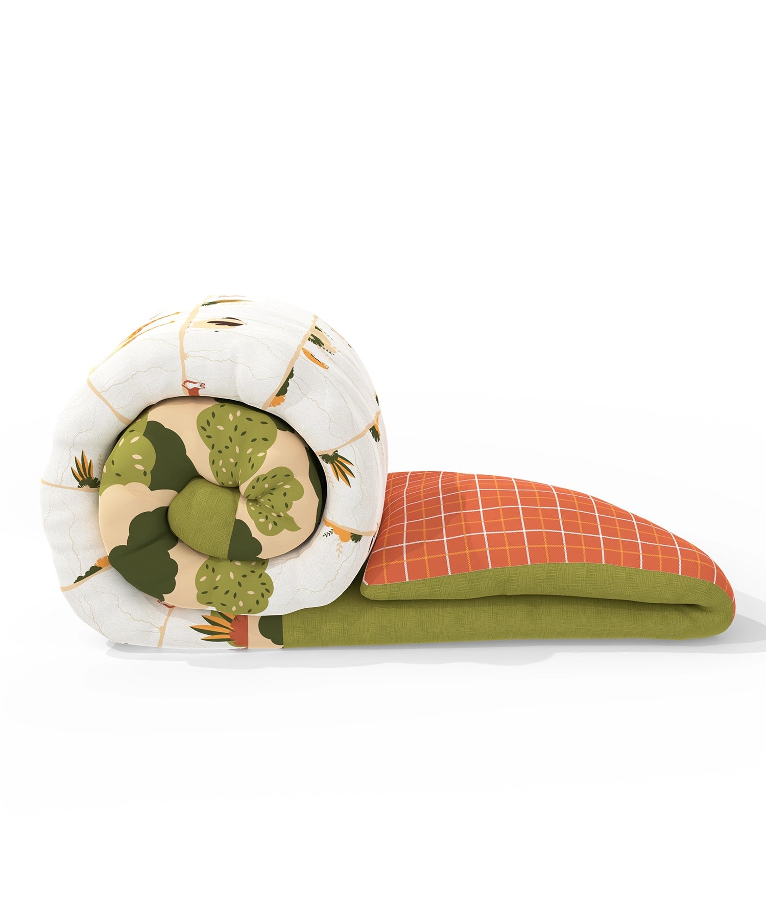 Juniors , 144 Tc, 100% Cotton ,Double Comforter, Wildlife Safari