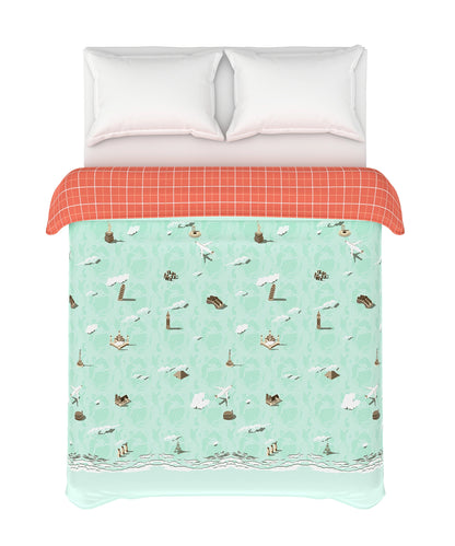 Juniors Double AC Blanket/Comforter, Atlas|144 TC Cotton