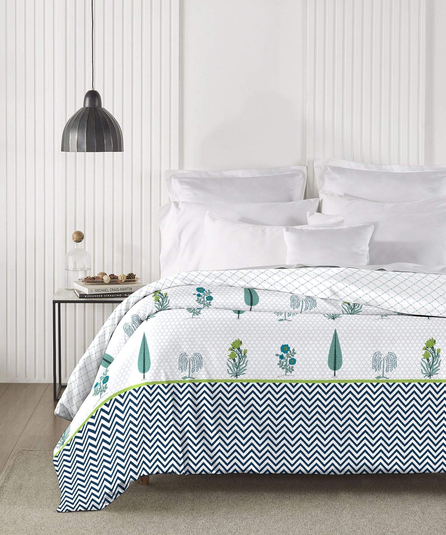 Road To Jaipur Double AC Blanket/Comforter, Innayat Aqua |210 TC Poly Cotton