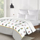 Road To Jaipur Innayat Green Double Comforter, 210TC, 100% Cotton, Ornamental, Green