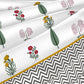 Road To Jaipur Innayat Green Double Comforter, 210TC, 100% Cotton, Ornamental, Green