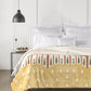Road To Jaipur Shalimar Terracotta Double Comforter, 210TC, 100% Cotton, Ornamental, Yellow