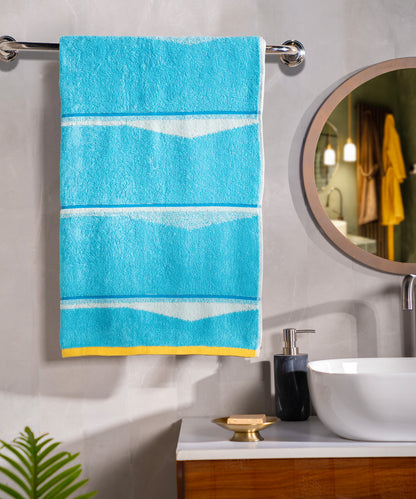 Classic Fashion James Bath Towel, 500 Gsm, 100% Cotton, Abstract