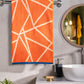 Classic Fashion Graham Bath Towel, 500 Gsm, 100% Cotton, Abstract