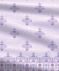 Soft Comfort King Bedsheet Set, Lilac Affair| 210 TC Cotton|2 Pillow Covers