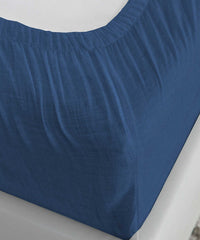 Soft Comfort King Fitted Bedsheet Set, Earthy Tale|210 TC Cotton|2 Pillow Covers
