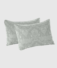 Soft Comfort Pillow Covers Set, Diana| 210 TC Cotton