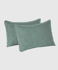 Soft Comfort Pillow Covers Set, Victoria| 210 TC Cotton