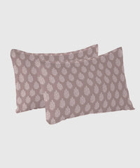 Soft Comfort Pillow Covers Set, Marigold| 210 TC Cotton